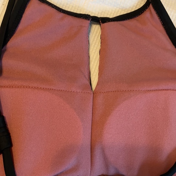 Xhilaration halter woman’s swim top black size XS - Picture 4 of 9